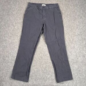 Taylor Stitch Charcoal Gray The Democratic Foundation Pants Men's Size 32x27‎